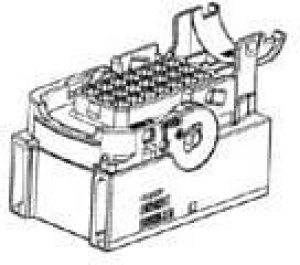 2-111446-1, Headers & Wire Housings 030 UNIV I/O 30DP NO EARS 2-111446-1, Headers & Wire Housings 030 UNIV I/O 30DP NO EARS