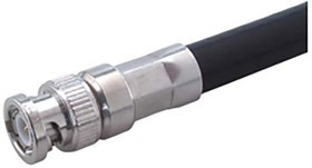 11_BNC-50-7-7/133_NE, 50 Straight Cable Mount, BNC Connector, Plug, Coaxial 11_BNC-50-7-7/133_NE, 50 Straight Cable Mount, BNC Connector, Plug, Coaxial