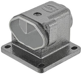 19407030950, Heavy Duty Power Connectors SURFACE MOUNTNG HSG ANGLED 1 SIDE ENTRY