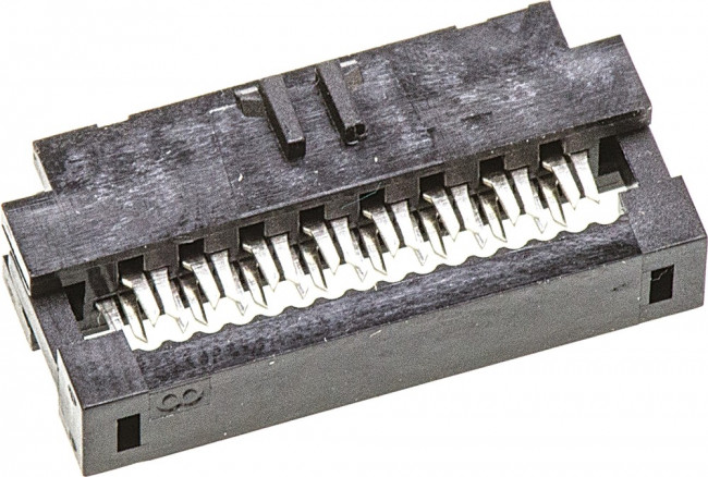 89361-716LF, 16-Way IDC Connector Socket for Cable Mount, 2-Row