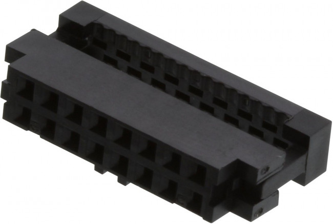 89361-716LF, 16-Way IDC Connector Socket for Cable Mount, 2-Row