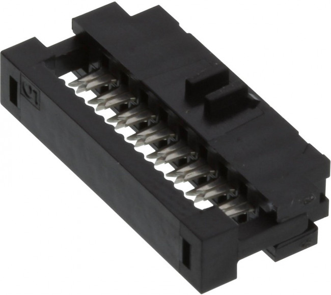 89361-716LF, 16-Way IDC Connector Socket for Cable Mount, 2-Row