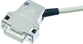 09670250334, D-Sub Backshells DSUB SIDE ENTRY MET HOOD 25POLE