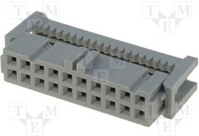 89120-0101HA, 20-Way IDC Connector Socket for Cable Mount, 2-Row