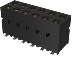 89898-306BLF, Board to Board &amp; Mezzanine Connectors 12P VERT SMT DR RCPT AU W/O LOCATING PEG