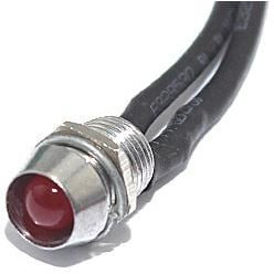FL1M-6CW-2-R24V, LED RED 6MM NUT 24VDC STK 99AC2340 FL1M-6CW-2-R24V, LED RED 6MM NUT 24VDC STK 99AC2340