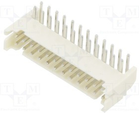 2SHDC24TR, Гнездо; провод-плата; "папа"; 2мм; PIN: 24; THT; 100В; 2А; угловой