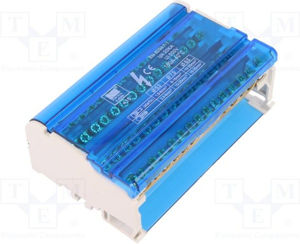 E.4088, Соединитель: распределительный блок, зажим под винт, 1,5-35мм2