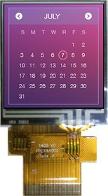 MDT0144ASHR-MULTI, MDT0144ASHR-MULTI LCD Colour Display / Touch Screen, 1.44in, 128 x 128pixels