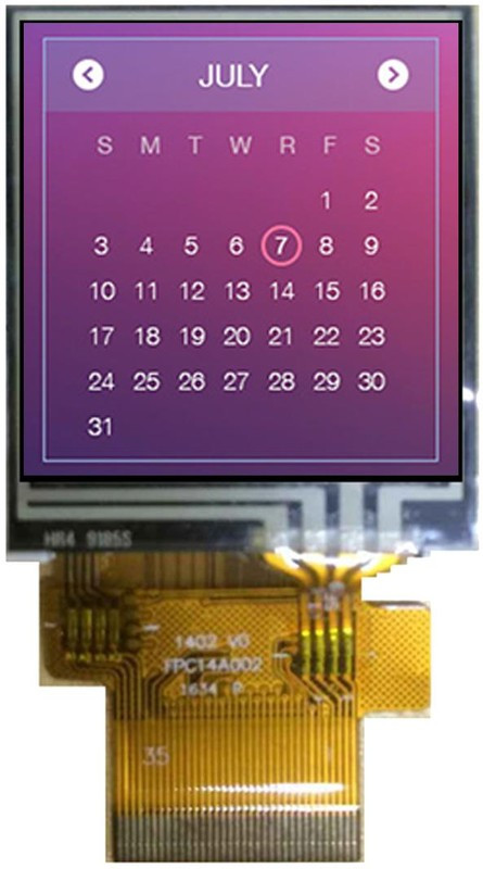 MDT0144ASHR-MULTI, MDT0144ASHR-MULTI LCD Colour Display / Touch Screen, 1.44in, 128 x 128pixels