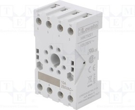 HR7XS1, Панелька, PIN: 8, 10А, 250ВAC, Монтаж: DIN, Серия: HR70