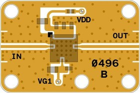 XR-A5L7-0604D, RF Amplifier Amplifier, HMC634LC4 [PCB: 496]Recommended Bias Controller: XR-A794-0604D-SP