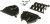 17E17271, D SUB BACK SHELL, 180DEG, SIZE DC