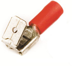 Наконечник плоский смеш. 0.25-1.5кв.мм отв. d6.3х0.8мм кр. (уп.50шт) DKC 2A30P