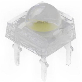 OSMR43Z2C1P, LED Super Flux; 7.6x7.6mm; white warm; 16lm; 120°; Front: convex