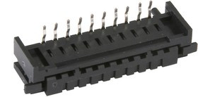 10FDZ-ST, Вилка для плоского кабеля 2.54мм