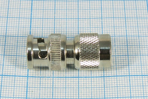 Разъем BNC вилка - разъем TNC вилка