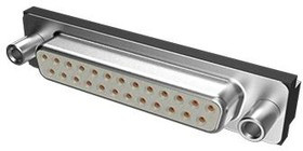 D25P33E4GV00LF, D-Sub Standard Connectors Right angle 25 way Pin