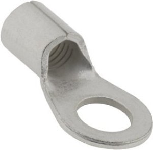 31812, SOLISTRAND Uninsulated Ring Terminal, M10 (3/8) Stud Size, 16.8mm² to 26.7mm² Wire Size