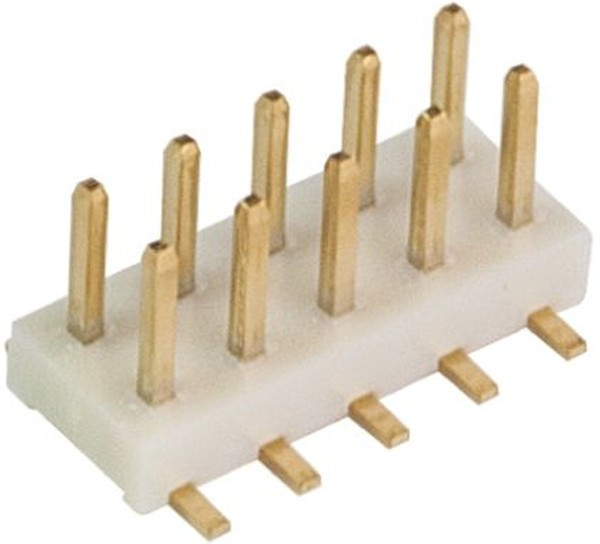 A3A-10PA-2SV(71), Headers &amp; Wire Housings 10P VRT SMT PIN HDR SEL GLD PLT W/BOSS