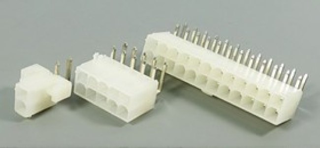 Штекер питания Mini-Fit 2-х рядный на 18 контактов, угловой на плату; №9580 штек пит MF\2x 9\P4,2\плата\угл\MF-2x9R Штекер питания Mini-Fit 2-х рядный на 18 контактов, угловой на плату; №9580 штек пит MF\2x 9\P4,2\плата\угл\MF-2x9R