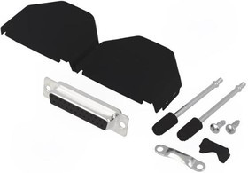 DPPK25-BK-DBS-K, Разъем D-Sub; PIN: 25; вилка; "мама"; пайка; на провод