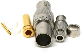 CJ70C-204, RF Connectors / Coaxial Connectors TRB BLKD Jack STR Full CRMP 3-lug