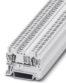 3037119, ST 2.5 WH Series White Feed Through Terminal Block, 2.5mm², Single-Level, Spring Clamp Termination 3037119, ST 2.5 WH Series White Feed Through Terminal Block, 2.5mm², Single-Level, Spring Clamp Termination