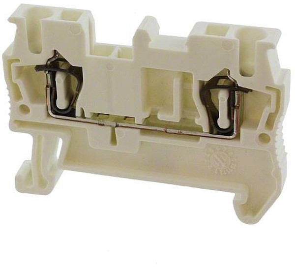 3037119, ST 2.5 WH Series White Feed Through Terminal Block, 2.5mm², Single-Level, Spring Clamp Termination 3037119, ST 2.5 WH Series White Feed Through Terminal Block, 2.5mm², Single-Level, Spring Clamp Termination