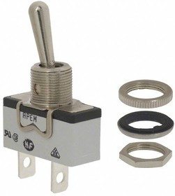 631H/2K, Toggle Switches SPST 15A 125V 17.5mm On-Off