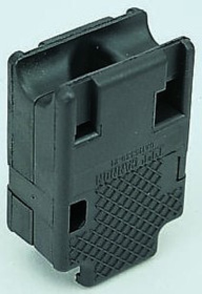 DE 115339-20, Thermoplastic D Sub Backshell, 9 Way DE 115339-20, Thermoplastic D Sub Backshell, 9 Way