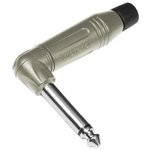 ACPM-RN-AU, Телефонный аудио разъем, 1/4" моно, угловой, отделка никелем, 2 контакт(-ов), Штекер, 6. ACPM-RN-AU, Телефонный аудио разъем, 1/4" моно, угловой, отделка никелем, 2 контакт(-ов), Штекер, 6.