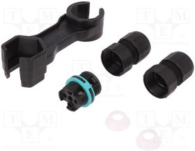 THB.391.A3AR, Разъем: питания AC; зажим под винт; TH391; 7-12мм; 4мм2; 450В