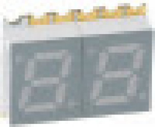 OSK2028A-LR, Дисплей: LED, 7-сегментный, 7мм, 0,28", II.зн: 2, красный, 2-10мкд