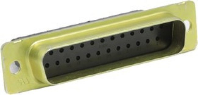 5205208-1, Amplimite HDP-20 25 Way Cable Mount D-sub Connector Plug