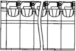 NY0210800000G, Fixed Terminal Blocks NY0210800000G, Fixed Terminal Blocks