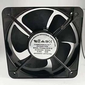 Вентилятор Commonwealth model FP20060 EX-S1-B AC 380/420V 50/60Hz 0.45A 65W 200x60 круг