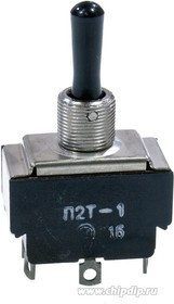 П2Т-1 Тумблер (6A 250VAC) ON-OFF-ON 11-12г, Россия