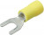 VF5.5-6Y (TYI-5.5-6) (KLS8-01101-SVL5.5-6), Клемма тип "U" 6.4мм, провод 2.5-6.0мм² (желтая)