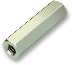 R30-1000502, Standoffs &amp; Spacers M3 x 5mm THREAD HEX BRASS 5mm A/F
