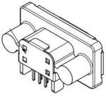 MUSBB15134, Rugged USB 2.0, Input Output Connector, Mini B, Right Angle, 5 Position, with Rear Shield, Unified Thread, no dust cover