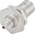 51K607-802N5, Panel-mount female receptacle BNC straight, BNC, Brass, Socket, Straight, 50Ohm, Crimp Terminal