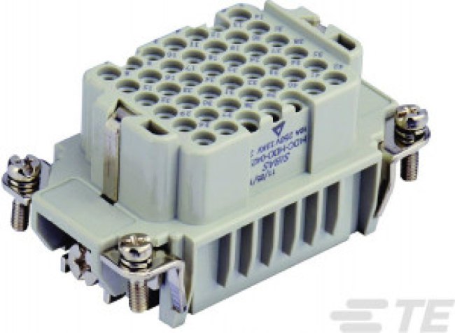 T2030422201-000, Разъем: HDC, "мама", HDD, PIN: 42, 42+PE, размер 4, без контактов