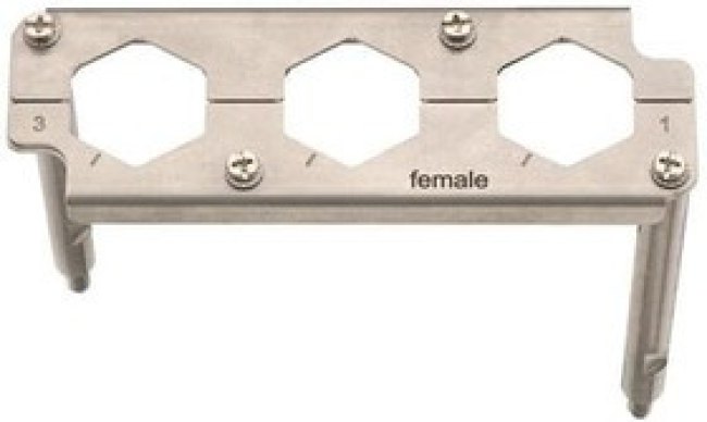 09400249912, Heavy Duty Power Connectors Han 24 HPR EasyCon Frame Female 3XHC350