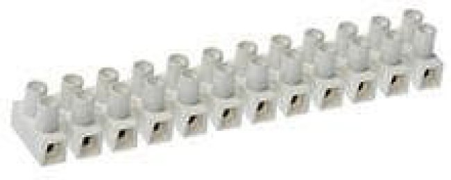 39100-2112, Barrier Terminal Blocks TERM STRIP 10MM LOW PROF 12 CIR WHT