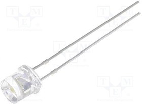 OSPW53E1A-JK, Светодиод 5мм белый 750мКд 140° плоская поверх. OSPW53E1A-JK, Светодиод 5мм белый 750мКд 140° плоская поверх.