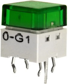 B3W-9000-G1C, Tactile Switches Standard Green 1 LED Transparent B3W-9000-G1C, Tactile Switches Standard Green 1 LED Transparent