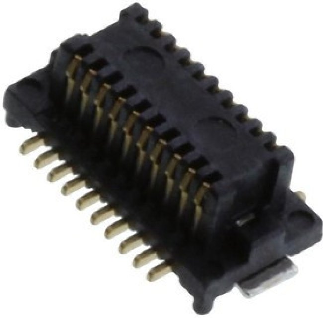10132798-022100LF, MEZZANINE CONN, RCPT, 20POS, 2ROW, 0.5MM
