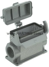 19300160297, Han B Heavy Duty Power Connector Housing, M32 x 2 Thread