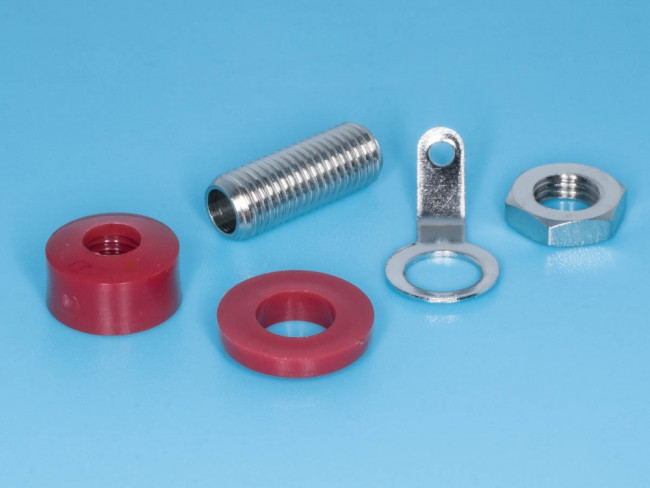 BP-10R, Клемма на приборный блок тип BP-10, красная BP-10R, Клемма на приборный блок тип BP-10, красная